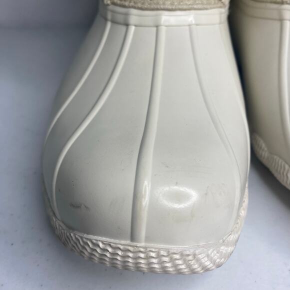 Sperry Womens Top Sider Saltwater Sparkle Duck Boots Waterproof White Cream 8 - Picture 3 of 15